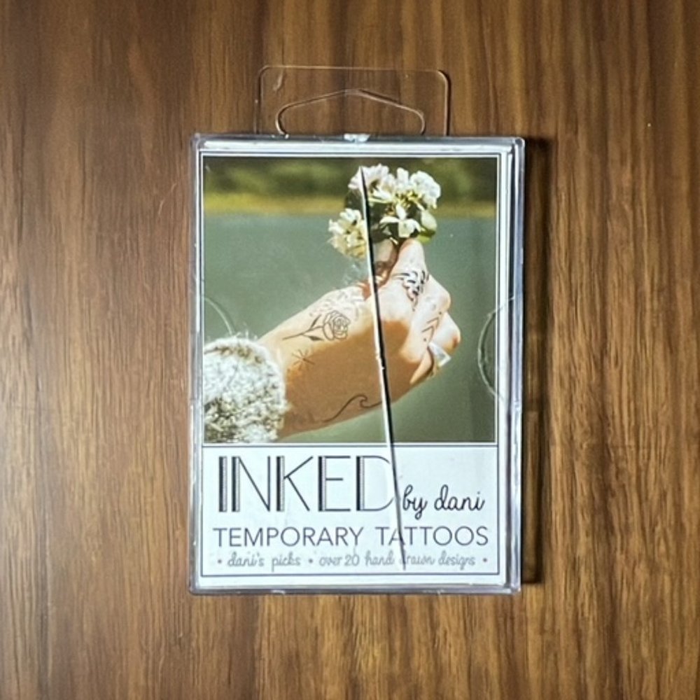 Inked by Dani Temporary Tattoos